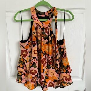 Sugarlips Tie Neck Halter Top